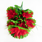 искусственные цветы букет кувшинок цвета красный 4