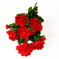искусственные цветы пионы цвета красный 4