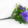 искусственные цветы герберы с добавкой пластика цвета синий 12