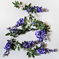искусственные цветы лиана лоза цвета синий с белым 41