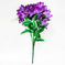 искусственные цветы букет ромашек цвета фиолетовый 7