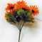 искусственные цветы букет ромашек цвета оранжевый 2