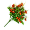 искусственные цветы букет ромашка с осокой цвета оранжевый 2